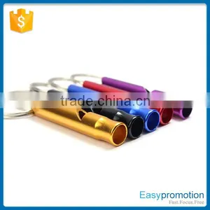 Promotional Aluminum Keychain With Whistle/whistle Keychain Gift Wholesale thumbnail-4