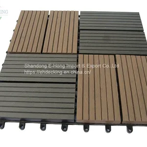 Diy Deck EH300A Interlocking Decking Tiles Outdoor Wpc Decking Floor Wholesale thumbnail-3