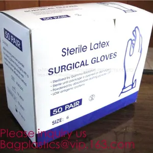 Disposable Latex Glove Medical Examination Gloves,Medical Natural Latex Examination Glove no Powder,disposable Medical Gloves thumbnail-5