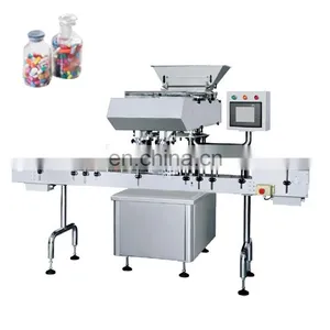16 Lane Pharmaceutical Tablet Capsule Pill Counting Machinery,Automatic Mini Tablet Counter Machine thumbnail-3