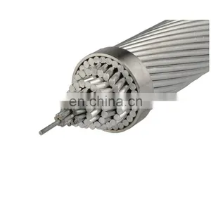 ACSR Rabbit Gaviota Bobolink Hawk Conductor Dog Acsr Bs 215 ASTM IEC DIN Standard Electric Wire thumbnail-2
