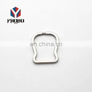 Sale In Bulk 25mm Custom Split Keychain Key Chain Ring For Promotion Gifts thumbnail-2