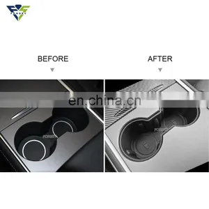Central Control Cup Holder Limit Storage Box Decoration Accessories Car Seat Side Storage Box For Tesla Model 3/Y thumbnail-4