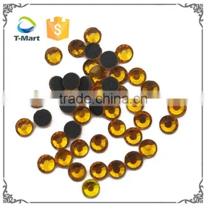 Ss6-ss40 Multicolor Flatback Round Adhesive Crystal Rhinestone Hot Fix/DMC Hot Fix Rhinestone thumbnail-5