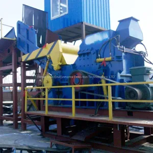 Heavy Duty Crusher Scrap Metal Shredder Hammer Mill Metal And Plastic Crusher Machine thumbnail-3
