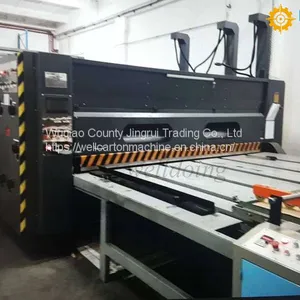 Corrugated cardboard flexo printing die cutting slotting machine thumbnail-5