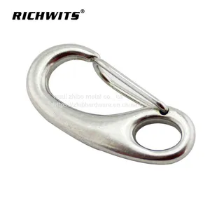 Marine Hardware 304/316 Stainless Steel Egg Shape Spring Hook thumbnail-4