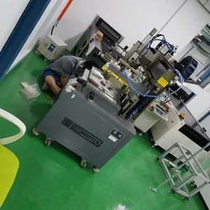Label Sheet Electric Vertical UV Ink Screen Printing Machine With Tunnel Dryer thumbnail-2