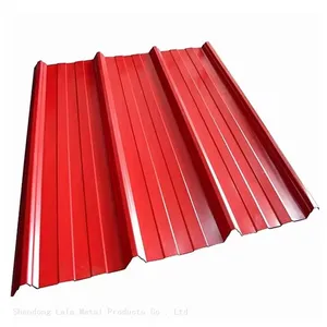 DX51D Hot Dip Aluminium Zinc Prime Metal Panels Coated Color Coated Ppgi Roofing Sheet Corrugated Prepainted Galvanized Steel thumbnail-3