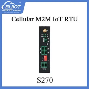 GSM 3G M2M RTU S270 Series ARM Cortex 32 Bit Core 2DI/DO 2AI for Energy Management thumbnail-1