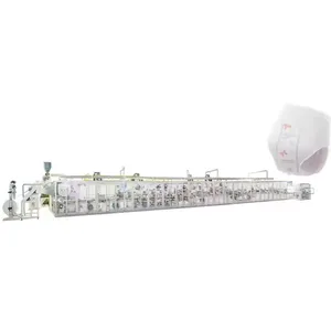 Shengquan Premium Quality T Shape Baby Diaper Production Line Diaper Making Machine thumbnail-4