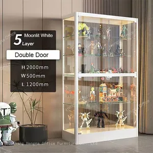 High-Quality Glass Display Cabinets for Collectibles for Retail and Exhibitions thumbnail-1