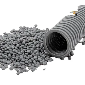 Fireproof Fire Resistance PVC Cable Trunking Wire Protection Wiring Accessories PVC Compound Granules thumbnail-5
