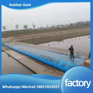 Emergency Water Barrier Adjustable Height Inflatable Rubber Dam With Lightweight Design and Low Maintenance thumbnail-3
