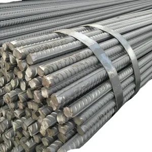 Cheap Price Hot Rolled Round Deformed Steel Rebar 8mm 10mm 12mm for Construction With Bending Service thumbnail-5