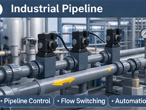 PVC Solenoid Valve 2/2 Way Type 160 Automatic Control Valve for Water Treatment System thumbnail-5