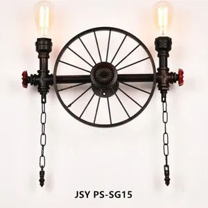 Vintage Wall Lamps Industrial Pipe Wall Sconce thumbnail-1