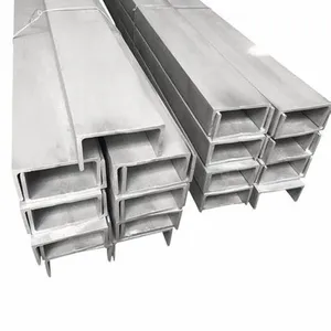 Mill Test Certificate MTC 304 Stainless Steel C Channel Hot Rolled Structural Profile 6m 9m 12m thumbnail-1
