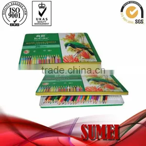 Colored Pencils in Tin Box thumbnail-1