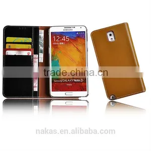 Leather Wallet Flip Phone Cover for Samsung Galaxy Note 3 thumbnail-1