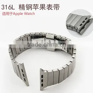 For Apple Watch Strap Stainless Steel 316L Bracelet thumbnail-2