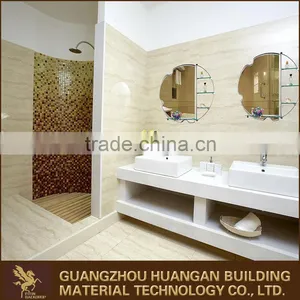 Home Decorative Bathroom Mirror With Stainless Steel Shelf thumbnail-2