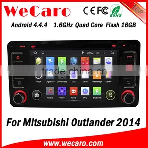 Wecaro 6.2" Android 4.4.4 Car Audio System Car Dvd Player for Mitsubishi Outlander 2014 thumbnail-5