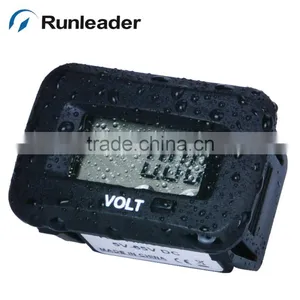 Waterproof Digital Voltage Meter Gauge Voltmeter for Tractor Cultivator ATV CHAINSAW Sprayer Boat Compressor thumbnail-3