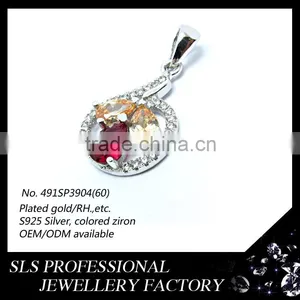 2015 Fashion African Jewelry Set 925 Silver Jewelry Statement Necklaces and Ring and Jewelry Sets thumbnail-5