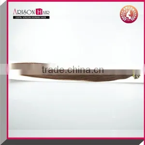 Arisonhair Wholesale U-tip Hair Extensions Keratin Tipped Fusion Nail Tip Brazilian Human Hair Extension 0.8g/1g per Strand thumbnail-6