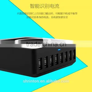 China Wholesale OEM High Quality 6 Port Portable USB Charger thumbnail-6