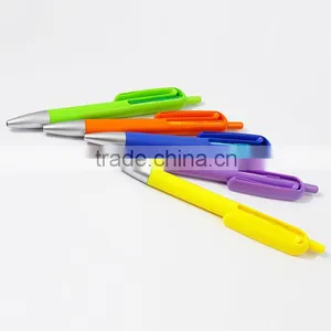Wholesale Hot Selling Top Quality Customized Logo Colorful Refillable Click Stationery Pen thumbnail-4