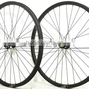 Mountain Bike Hookless XC Offset Tubeless Ready Wide 30mm Carbon Wheelset Clincher Pro 29" Mtb Carbon Asymmetrwheel thumbnail-2