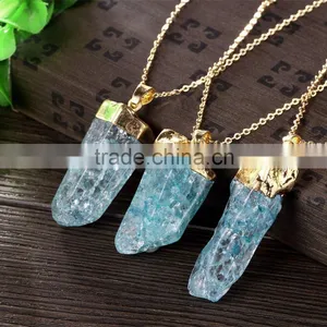 Popular Blue Lucky Stone Necklaces Wholesale Quality Choice thumbnail-4