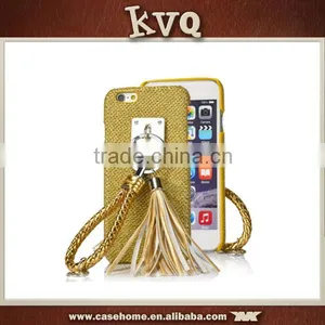 Tassels FUR Golden Back Case for Iphone 6 Protective Cover Case thumbnail-1