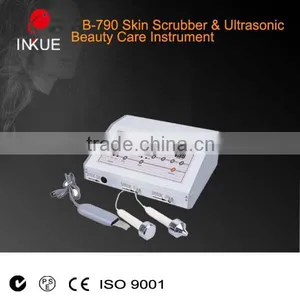 Quality Assured Ultrasonic Wave Massage Face Skin Scrubber Beauty Machine thumbnail-1