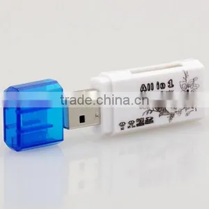 All in 1 / Multi in 1 Card Slots External USB 2.0 TF/ MS/M2/SD/Memory Card Reader Driver thumbnail-1