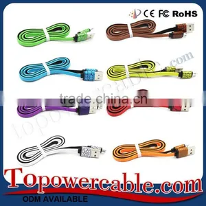 Premium Colorful Painting Desing 2.1A Micro USB To USB Charging Data Cable thumbnail-3