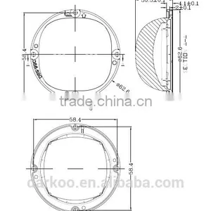 Tridonic G4-23 COB 60deg Mining Light Silicone Round Lens DK66-S60 thumbnail-2