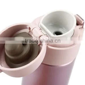 Best Seller Matte Finish Double Locked Lid Stainless Steel Drinkware Hot Water Bottle thumbnail-3