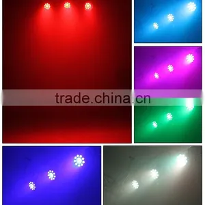 Dmx512 9pcs 12w and 1x30w 3in1 Led Par Light Par Can Stage Lights for Disco Ballroom KTV Bar Stage Club Party Wedding thumbnail-4