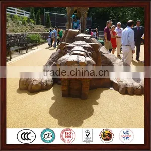 High Quality Emulation Realistic Fiberglass Prehistoric Creature Sculpture thumbnail-1