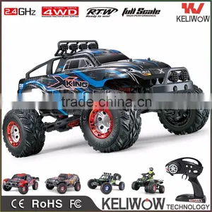 4WD 2.4G Electric Powerful Remote Control Car Brushed/ Brushless High Speed RC Monster Truck With 40-75km/h Quality Choice thumbnail-1