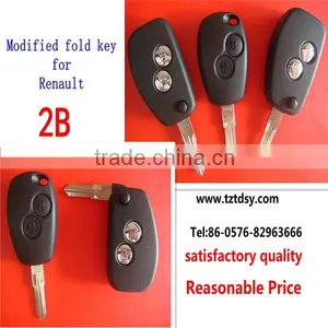 TD-REN028 Hot Sale for 2015. TD Auto Key for Renault Key . 2button Flip Key VAC102 Key thumbnail-3