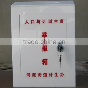 GH-RJ022 White Acrylic Suggestion Box ,modern Acrylic Suggestion Box thumbnail-1