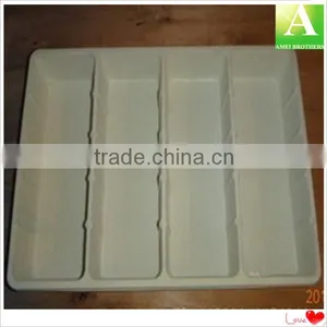 Custom Vacuum Formed ps Compartments Tray With Flocking thumbnail-6