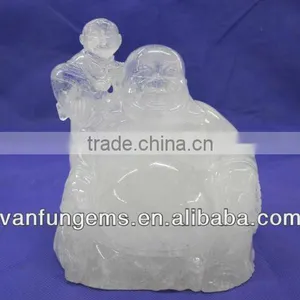 Crystal Carved Budda thumbnail-1