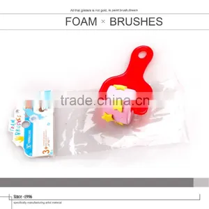 In Stock Plastic Handle Foam Brush thumbnail-5