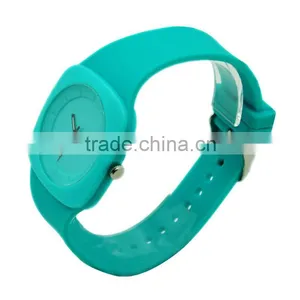 Top Selling Silicone Ultrathin Watch Cheapest Promotion Plastic Watch thumbnail-2
