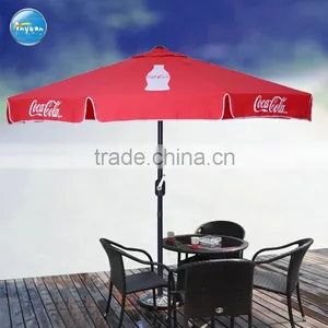 Red Color Good Print Cheap Promotional Umbrellas thumbnail-1